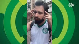 Torcedor do Palmeiras em Montevidéu