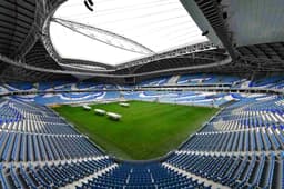 Estádio Al-Janoub, em Al-Wakrah, no Qatar, foi construído para a Copa do Mundo de 2022