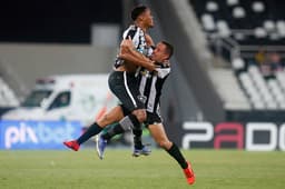 Rikelmi e Lucas Mezenga - Botafogo x Volta Redonda