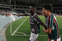 Fluminense x Olímpia - Cano e Luiz Henrique