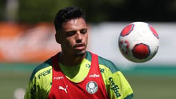 Gabriel Menino - treino Palmeiras