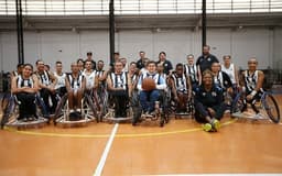 Santos FC Mobydix terá também uma equipe adulta para cadeirantes (Foto: Fernando Roberto/Agência Futpress)