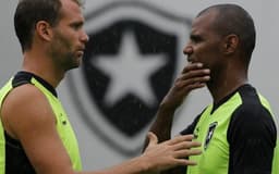 Jefferson e Joel Carli - Botafogo