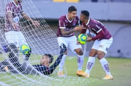 Caxias vence e se consolida no G-4 — Foto: Luiz Erbes / SER Caxias