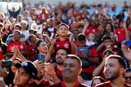 Torcida do Flamengo x Fortaleza - Maracanã