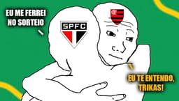 Meme: sorteio da Copa do Brasil