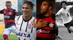 Montagem Flamengo Corinthians