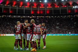 Flamengo x Atlético-GO - Celebração