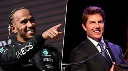 Lewis Hamilton e Tom Cruise