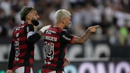 Gabigol e Arrascaeta - Flamengo