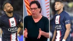 Casagrande,Neymar e Mbappé