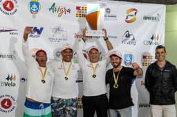 Equipe Bruschetta, bicampeões brasileiros durante a Semana de Angra