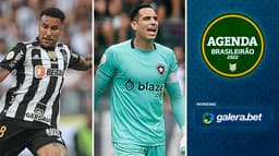 Agenda Brasileirão - Atlético e Botafogo