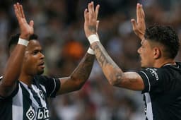 Júnior Santos e Tiquinho Soares - Botafogo