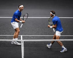 Federer e Natal atuaram juntos uma única vez, em 2017