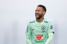 Neymar - Seleção Brasileira - treino do Brasil