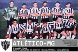 Atlético-MG derrotou o Olímpia em 1992 para se sagrar campeão da Copa Conmebol