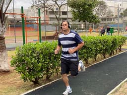 Rodrigo Alemão tem se preparado para participar da Corrida de São Silvestre. (Divulgação)