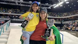 Rayssa Leal e Letícia Bufoni são esperanças de mais medalhas para o Brasil no Skate