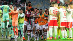Palmeiras, Fluminense e Internacional