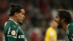 Gómez e Scarpa - Athletico-PR x Palmeiras
