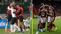 Athletico PR e Flamengo