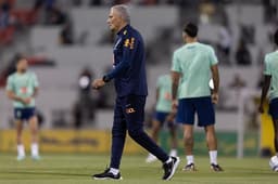 Tite - Treino Seleção Brasileira Qatar