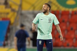 Neymar - Treino Seleção Brasileira Qatar
