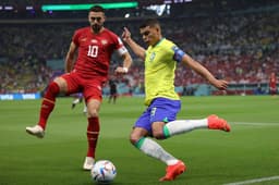 Brasil x Sérvia - Thiago Silva