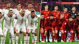 Montagem Marrocos x Espanha
