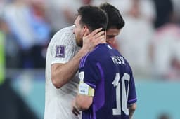 Lewandowski e Messi - Polônia x Argentina Copa do Mundo