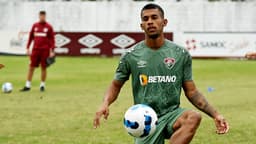 Rio de Janeiro, RJ - Brasil - 12/09/2022 - CTCC - Edinho  Treino da equipe Sub-23 do Fluminense.