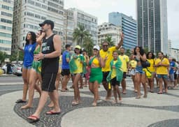 Fã Fest Copacabana - Brasil x Coreia do Sul