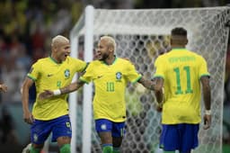 Brasil x Coreia - oitavas de final - Copa Mundo do Catar