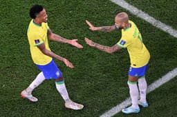 Brasil x Coreia do Sul - Daniel Alves