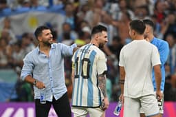 Holanda x Argentina - Messi e Agüero