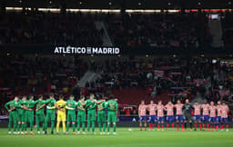 Atlético de Madrid x Elche homenagem Pelé