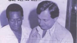 Pelé e Armando Pittigliani