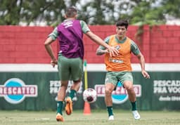 Cano - treino Fluminense