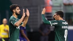 López e Merentiel - Palmeiras x Monte Azul - Jogo-Treino
