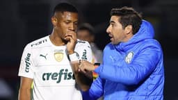 Danilo e Abel Ferreira - Red Bull Bragantino x Palmeiras