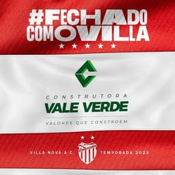 Vale Verde apostou no Villa para a temporada 2023