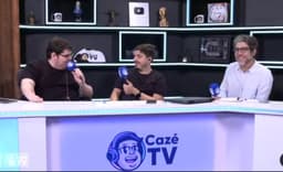 Casimiro e Juninho na Cazé TV