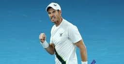 Andy Murray vibra com vitória na Austrália