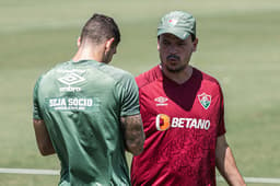 Fernando Diniz e Nino - Fluminense