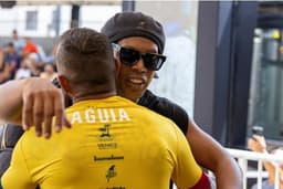 Anderson Águia e Ronaldinho Gaúcho