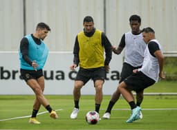 Rafael Ramos, Gil, Balbuena e Romero - Corinthians