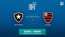 Chamada - Botafogo x Flamengo