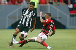 Daniel Borges Everton Cebolinha Flamengo x Botafogo