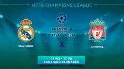 Real Madrid x Liverpool